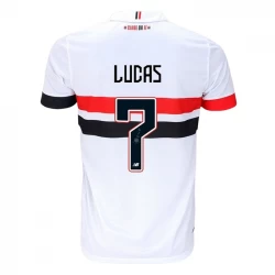 São Paulo FC Lucas Moura #7 Fodboldtrøjer 2024-25 Hjemmebanetrøje Mænd